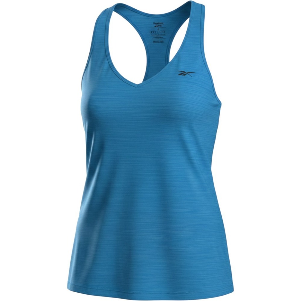 Reebok ACTIVCHILL Blue Space‎ Dye Racerback Training Tank Top Womens Small